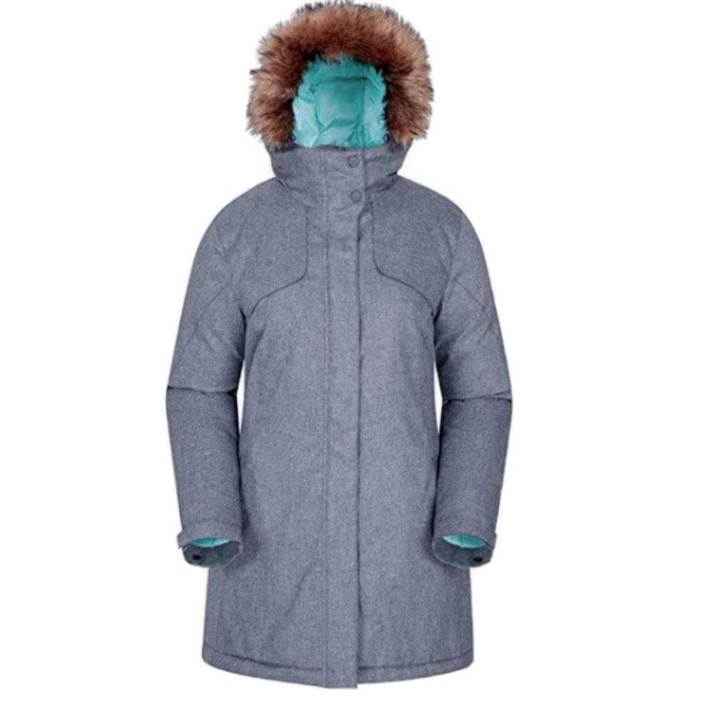 Mountain Warehouse - Womens Parka Jacket - Water-resistant Grey 12